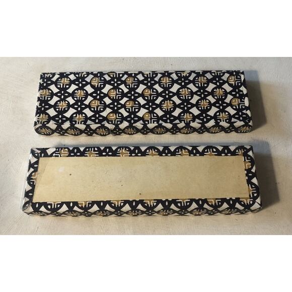 Ceramic Knife Chopstick Sushi Rests Abstract Painted Japanese Set of 5 New w/Box - Picture 7 of 10